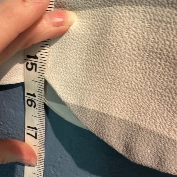 Living Doll Striped Mini Micro Short Skirt Size XL Party Rave Scalloped Hem - Picture 5 of 9